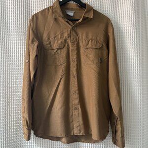 Columbia Omni-Wick quick-dry gorpcore sun-protective men's shirt size medium